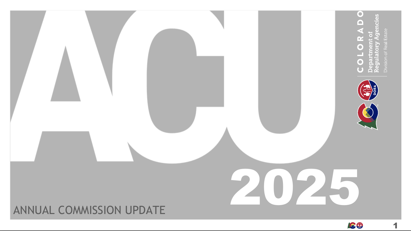 CO Annual Commission Update Course Slide